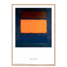 Indlæs billede til gallerivisning MARK ROTHKO – BROWN, ORANGE, BLUE ON MARRON
