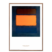 Indlæs billede til gallerivisning MARK ROTHKO – BROWN, ORANGE, BLUE ON MARRON
