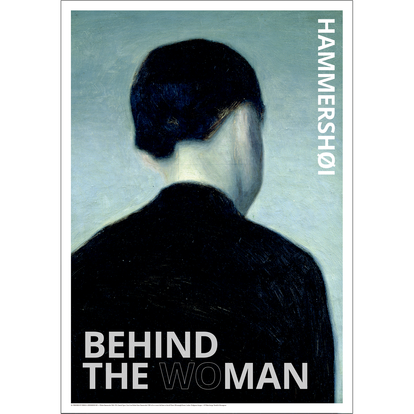 BEHIND THE WOMAN. HAMMERSHØI