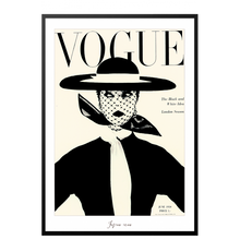 Indlæs billede til gallerivisning RETRO VOGUE FORSIDE 4 - RETRO PLAKAT
